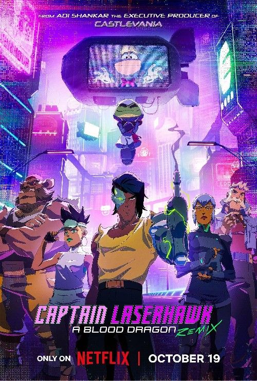 Captain Laserhawk A Blood Dragon Remix (2023) S01 Hindi Dubbed Complete Series download full movie