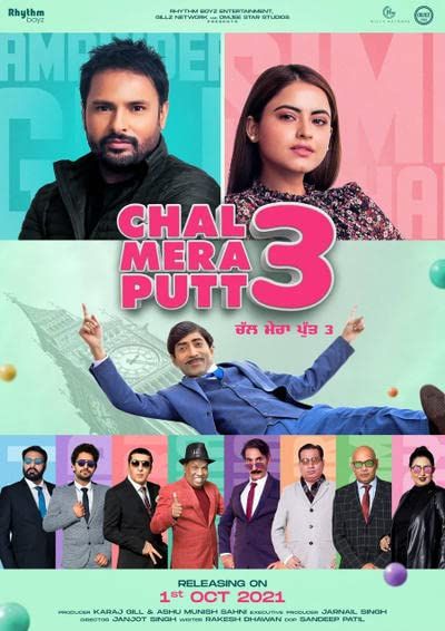 Chal Mera Putt 3 (2021) Punjabi DVDScr download full movie