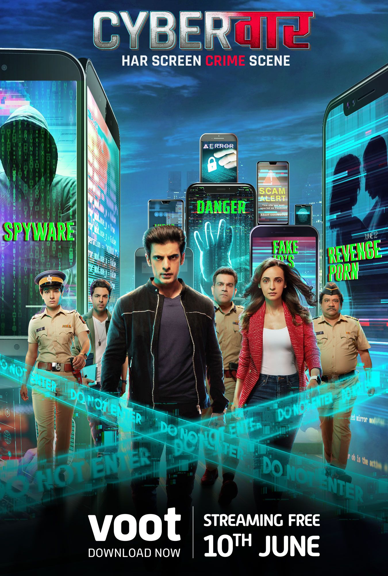 Cyber Vaar (2022) S01E01 Hindi VOOT HDRip download full movie