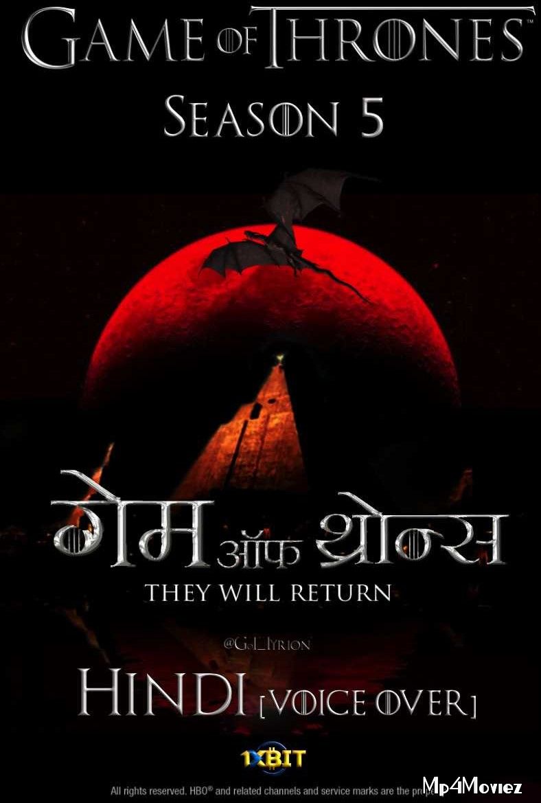 Game of Thrones: Season 5 (Hindi Dubbed) Complete Series download full movie