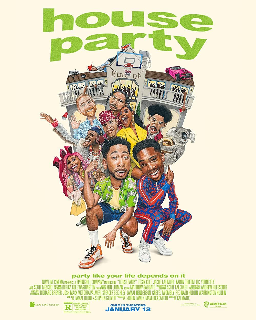 House Party (2023) English HDRip download full movie