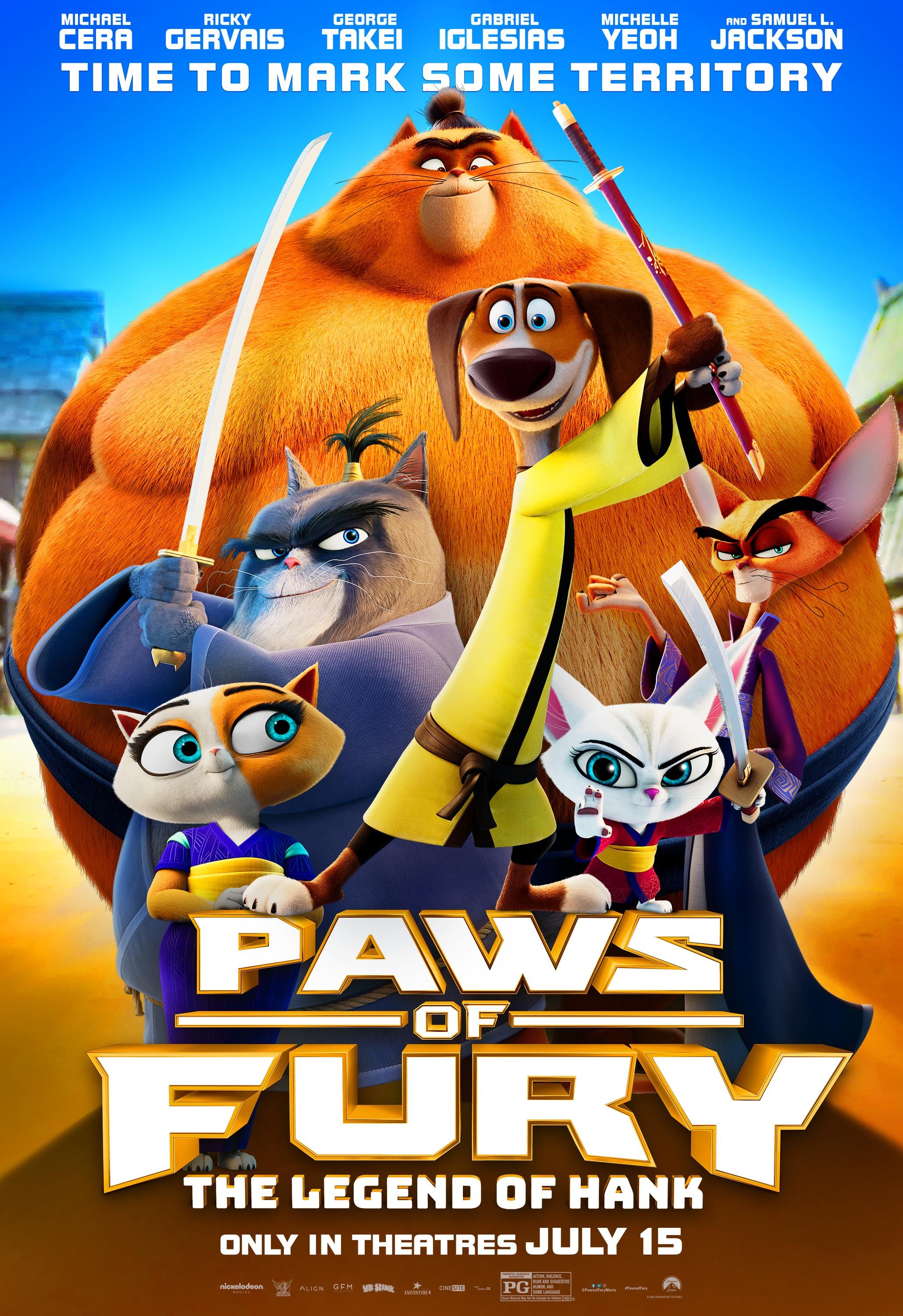 Paws of Fury: The Legend of Hank (2022) Tamil Dubbed (Unofficial) WEBRip download full movie