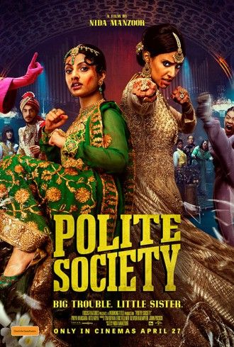 Polite Society (2023) Hindi ORG Dubbed HDRip download full movie