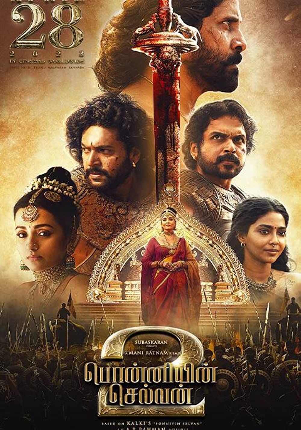 Ponniyin Selvan Part 2 (2023) Hindi ORG Dubbed HDRip download full movie