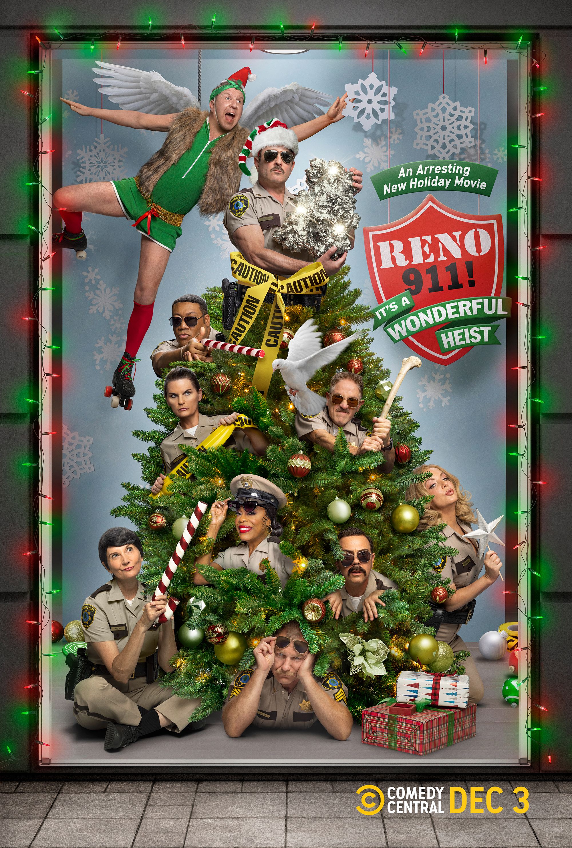 Reno 911!: Its a Wonderful Heist (2022) English HDRip download full movie