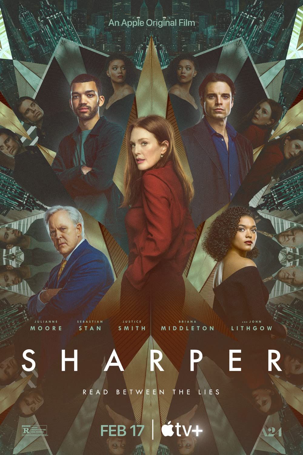 Sharper (2023) English HDRip download full movie