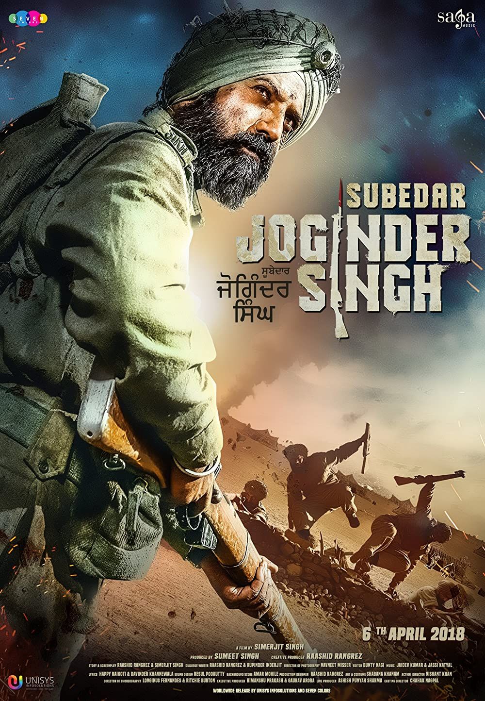 Subedar Joginder Singh (2018) Punjabi HDRip download full movie