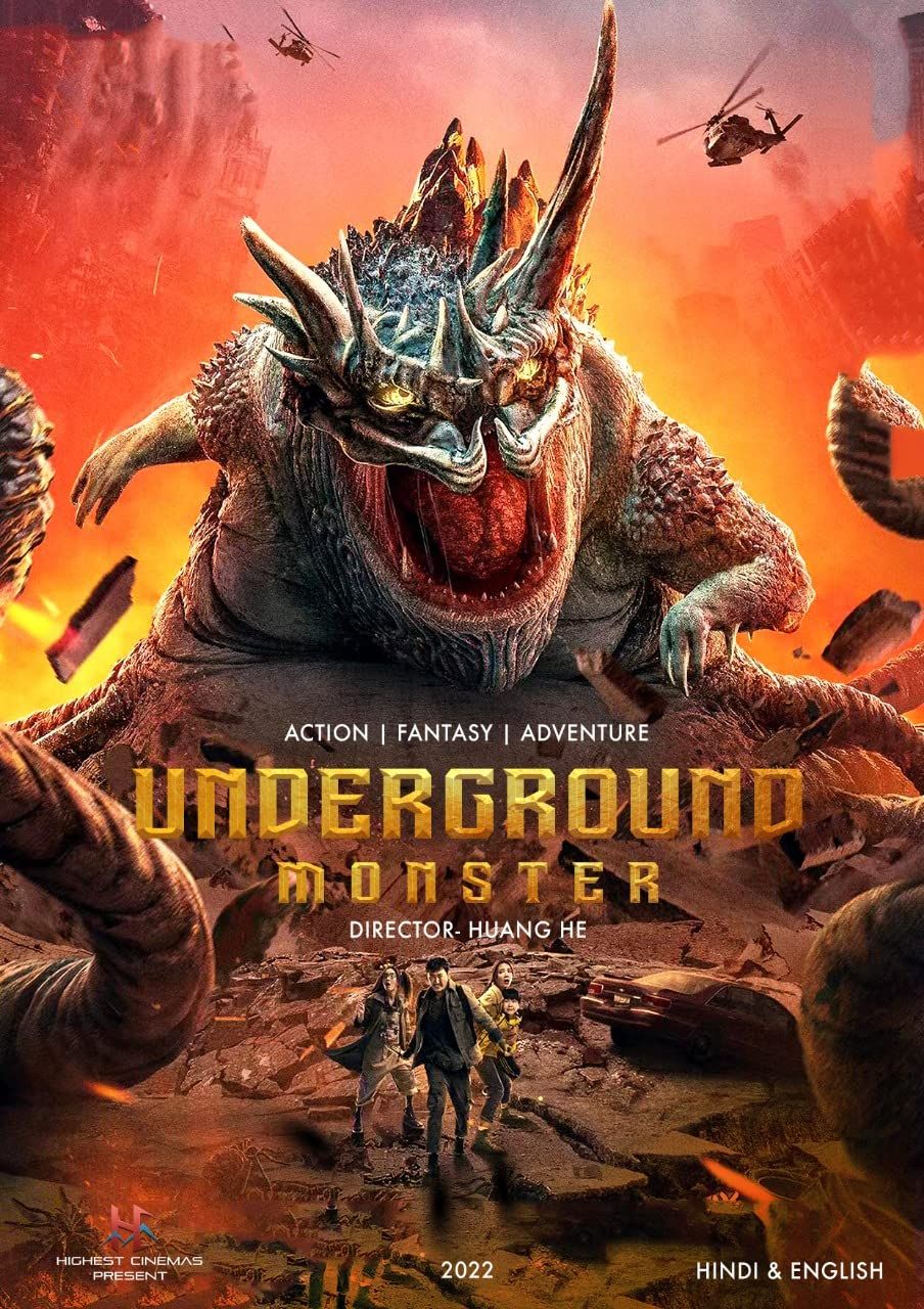 Underground Monster (2022) Hindi Dubbed HDRip download full movie
