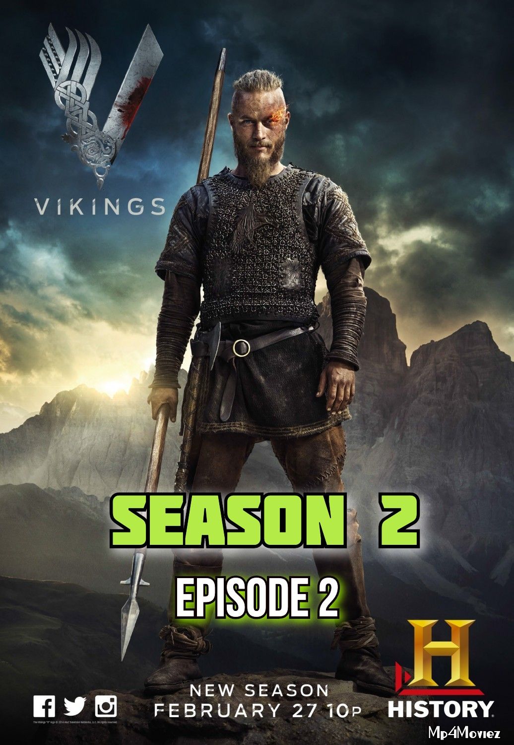 Vikings S02E02 (Invasion) Hindi Dubbed download full movie